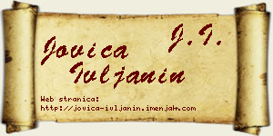 Jovica Ivljanin vizit kartica